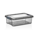 BOITE ALIMENTAIRE EN PLASTIQUE 1.5 LITRES COULEUR MAT