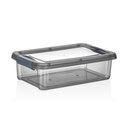 BOITE ALIMENTAIRE EN PLASTIQUE 3 LITRES COULEUR MAT