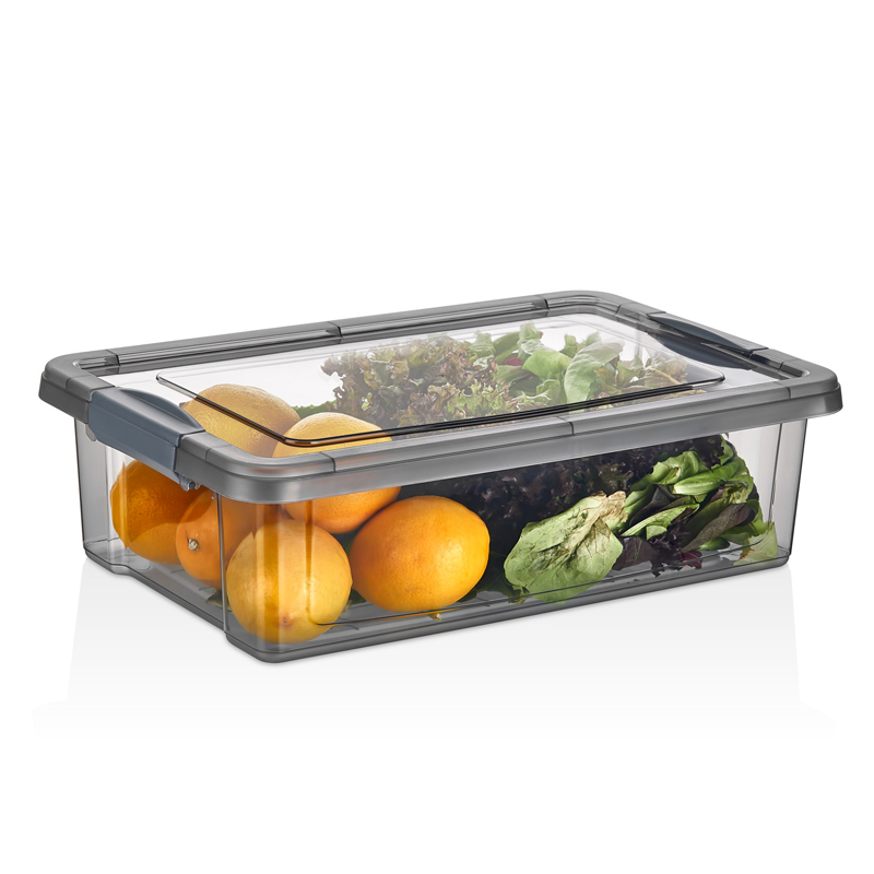 BOITE ALIMENTAIRE EN PLASTIQUE 6 LITRES COULEUR MAT