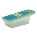 Coupe Légumes Multi-fonctions, lame inox, 29x12x8 cm couleur Vert