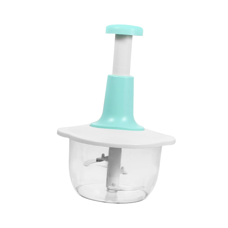 Hachoir manuel, lame inox, 30x17x10 cm couleur Blanc