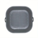 Moule silicone AIR FRYER 20x20 cm mix couleur Bleu / Noir / Gris