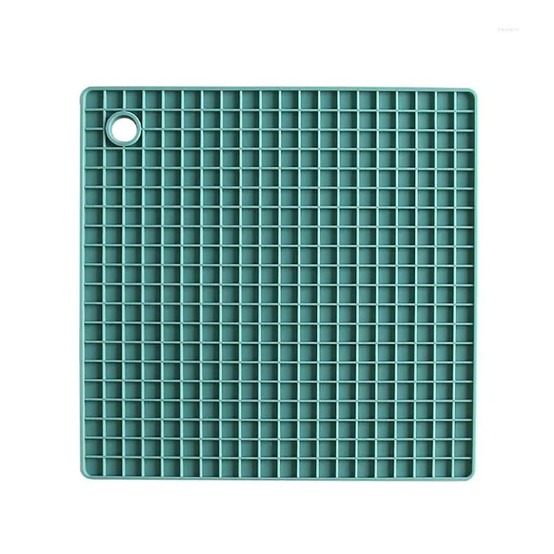Sous Plat en silicone 17x17 cm mix couleur Rouge / Gris / Violet