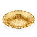 PLATEAU DECO FRUIT PLASTIQUE 30 CM MODELE OR