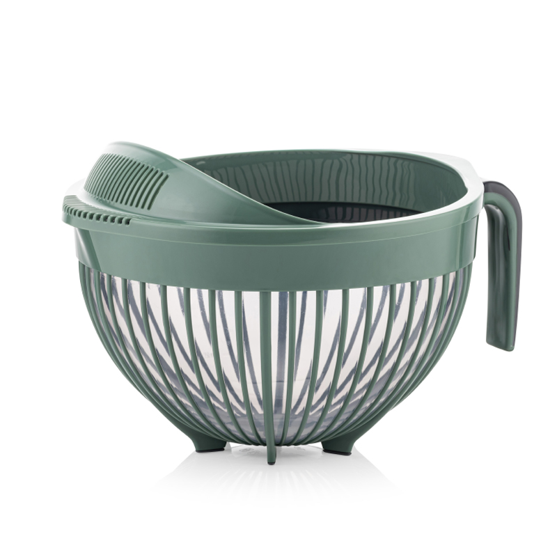 EGOUTTOIR 3 LITRES PLASTIQUE MIX GRIS/BEIGE/VERT/ANTHRACITE