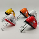 Batteur Electrique 160 W Couleur Mix Orange - Rouge - Jaune - Blanc