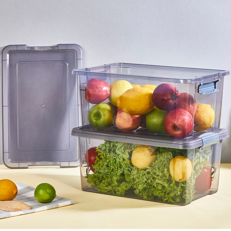 BOITE ALIMENTAIRE 5 LITRES (29x18.5x14cm) PLASTIQUE COULEUR MAT
