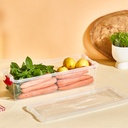 BOITE ALIMENTAIRE PLASTIQUE LONG FORMAT 3.4 LITRES (37x14.5x9.5 cm) TRANSPARENT