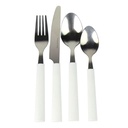 COFFRET 24 PIECES + RANGE COUVERTS 29x20 CM MANCHE PLASTIQUE