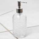 Distributeur savon en verre 350 ML transparent