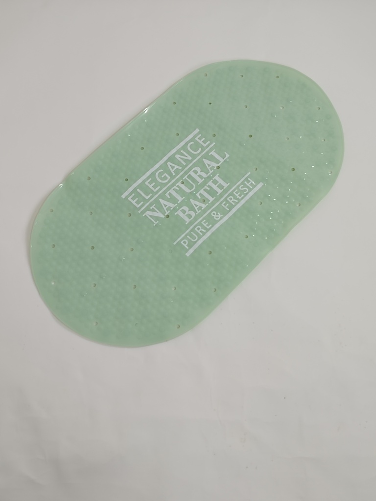 Tapis de douche 70x38 cm Mix couleur blanc / rose / bleu / vert