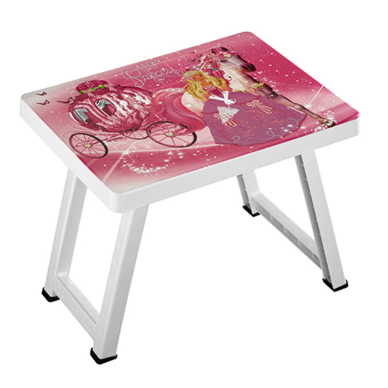 TABLE ENFANT PLIABLE 52X40X40 CM MIX GARCON/FILLE