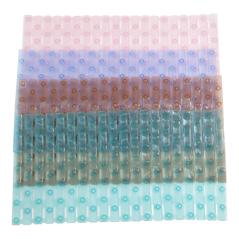 Tapis de bain 70x38 cm Mix couleur vert / gris / rose  / marron