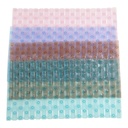 Tapis de bain 70x38 cm Mix couleur vert / gris / rose  / marron