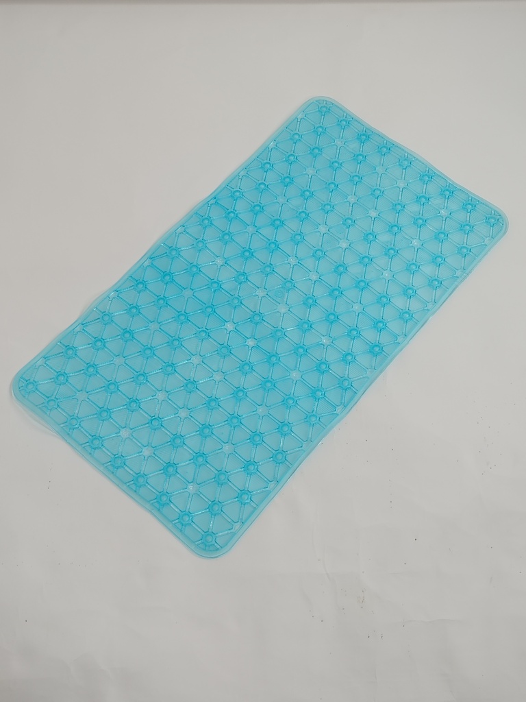 Tapis de bain 66x36 cm Mix couleur blanc / rose / gris / marron