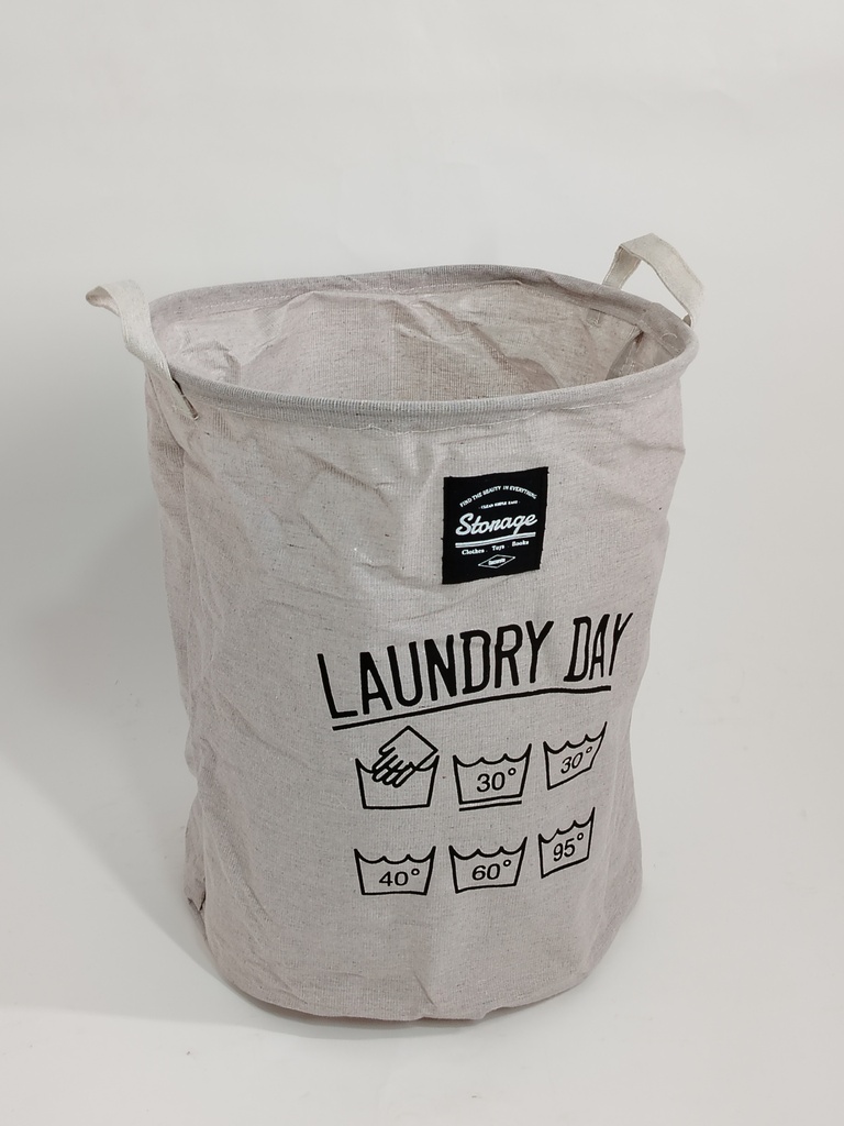 Bac à linge 42*36 cm couleur gris