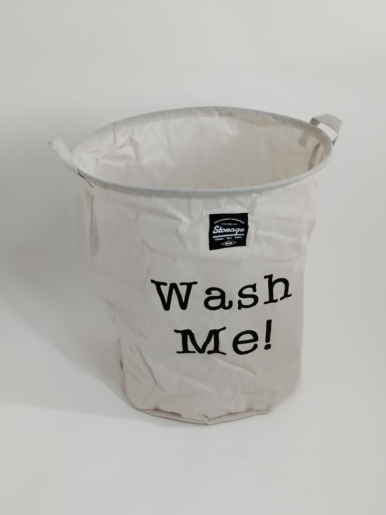 Bac à linge 50*40 cm couleur blanc