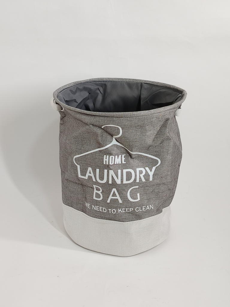 Bac à linge 42*35 cm mix couleur blanc - gris