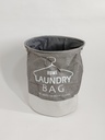 Bac à linge 42*35 cm mix couleur blanc - gris
