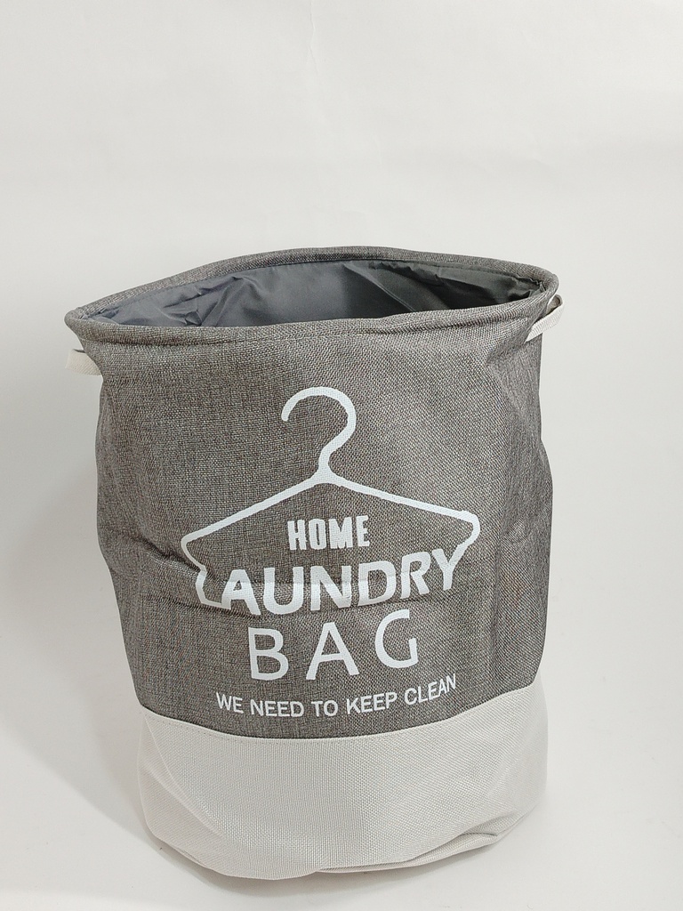 Bac à linge 50*40 cm mix couleur blanc - gris