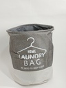 Bac à linge 50*40 cm mix couleur blanc - gris