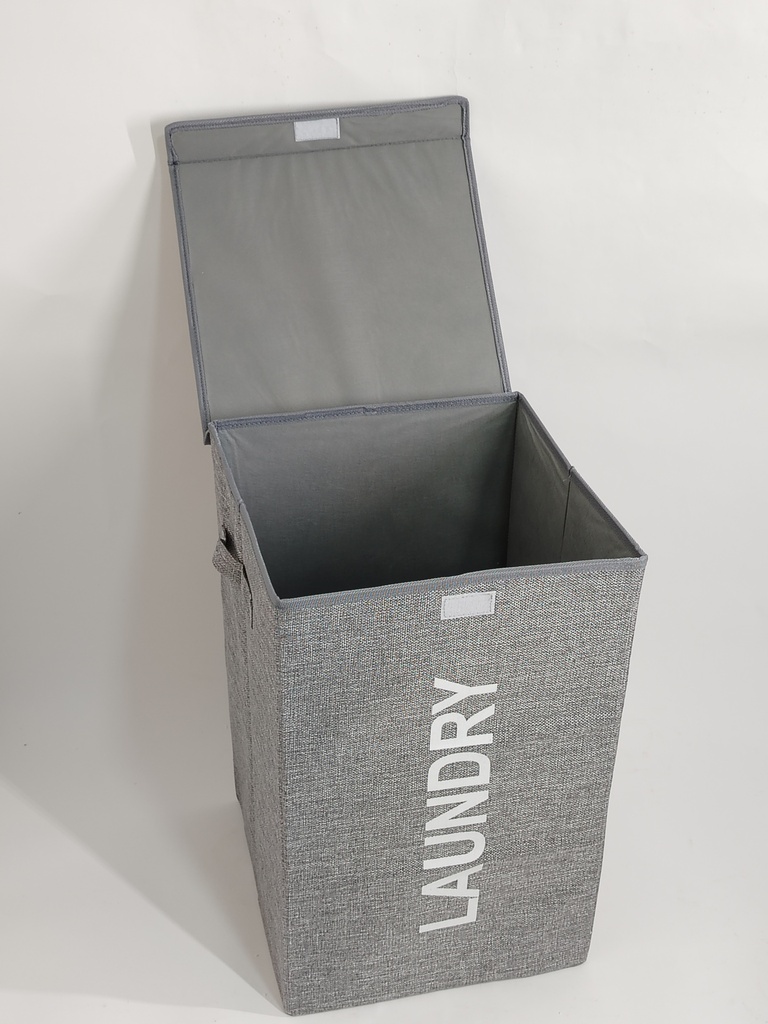 Bac à linge 53*33 cm couleur gris