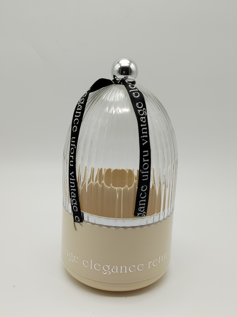 Range accessoires maquillage / couverts 28*14 cm mix blanc - noir