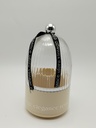 Range accessoires maquillage / couverts 28*14 cm mix blanc - noir