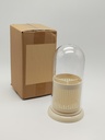 Range accessoires maquillage / couverts 25*11 cm transparent