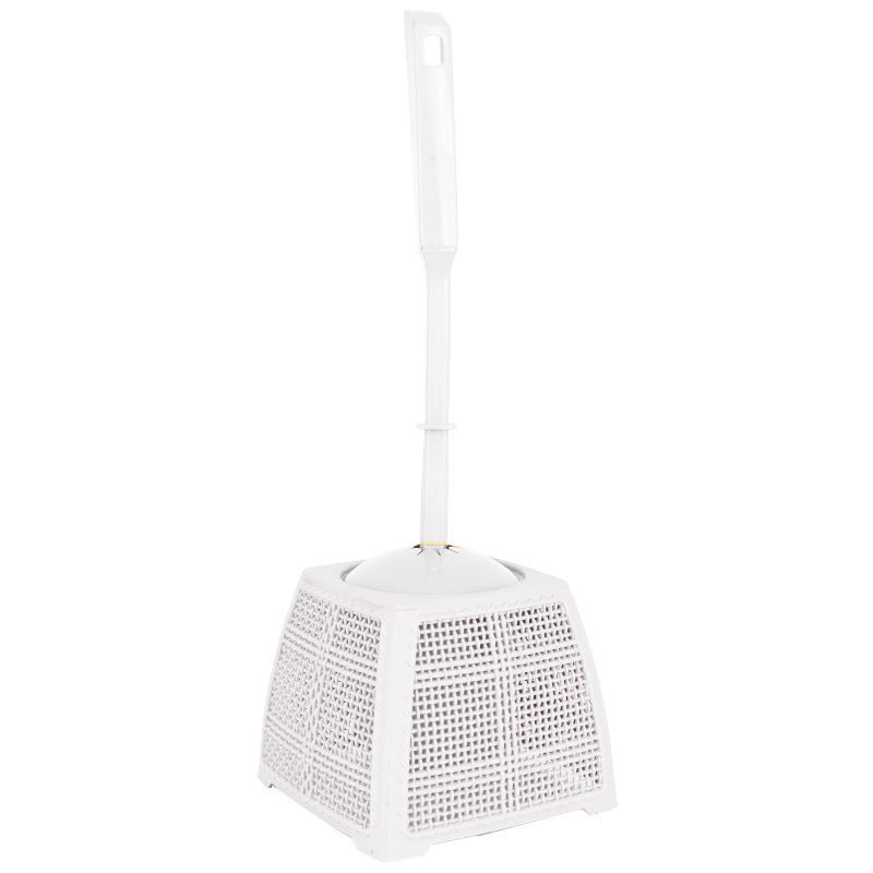 BROSSE A TOILETTE MIX GRIS/ROSE/BLANC