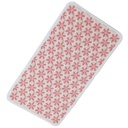 Tapis de bain 68x37 cm Mix couleur vert / gris / rose  / marron