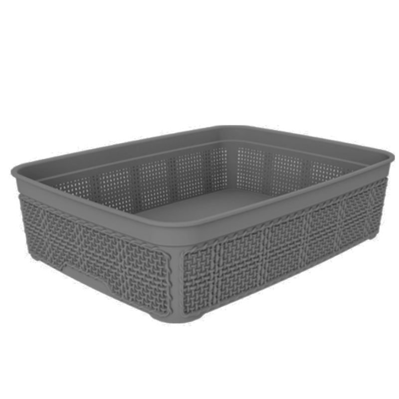 PANIER 3.5 LITRES VIOLET/GRIS