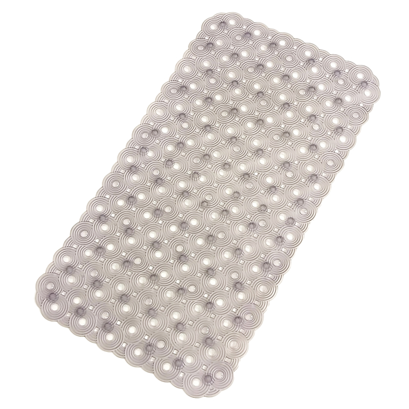 Tapis de bain 69x36 cm Mix couleur rose / bleu / violet / gris