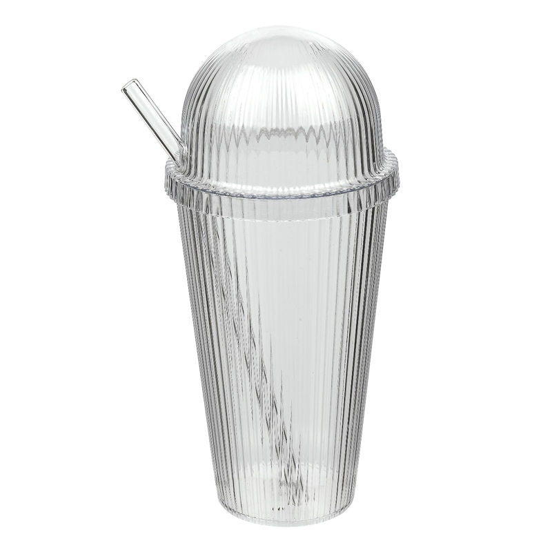 GOBELET 600 ML AVEC PAILLE VERE