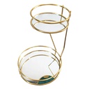 PRESENTOIR DECO METAL 2 NIVEAUX