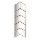 Mirroir déco 3 pièces 24 cm 