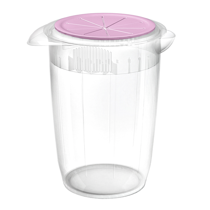BOL A MIXER MIX VERT/ROSE/VIOLET