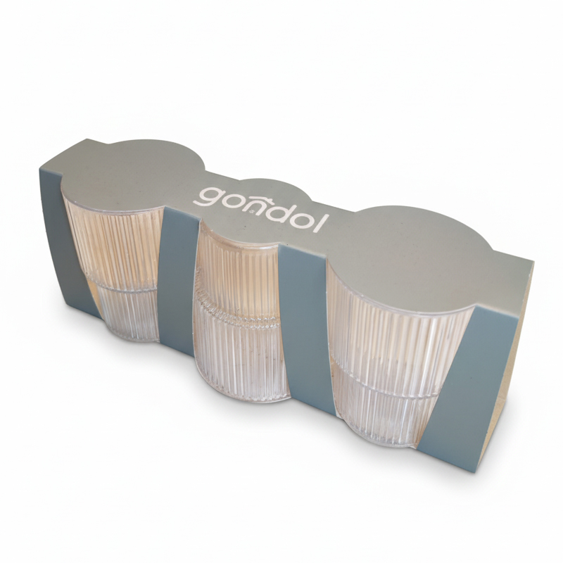 Lot de 3 gobelets Origami – 330 ml