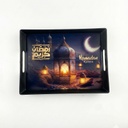 Plateau déco plastique "Ramadan" 30x22 cm