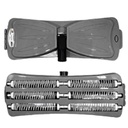 BROSSE AVEC MANCHE POUR BALAI MIX GRIS/ROSE/BLEU