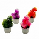 Fleur artificielles 16x7 cm mix rouge - jaune - rose