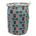 BAC A LINGE 45X25 CM COULEURS MIX
