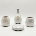 Set salle de bain 4 pièces céramique