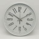 HORLOGE 28 CM MIX NOIR / BLANC
