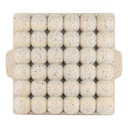 MOULE LUXE GRANIT 32X28X7 CM MIX NOIR/OR/CREME