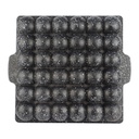 MOULE LUXE GRANIT 32X28X7 CM MIX NOIR/OR/CREME