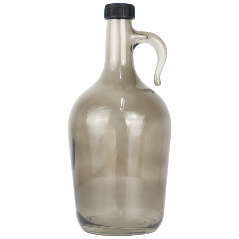 BOUTEILLE GALON 1500 CC VERRE MIX BLEU/NOIR/CUIVRE