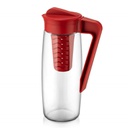 CARAFE DETOX VERRE 1600 CC MIX BLANC/GRIS/ROUGE