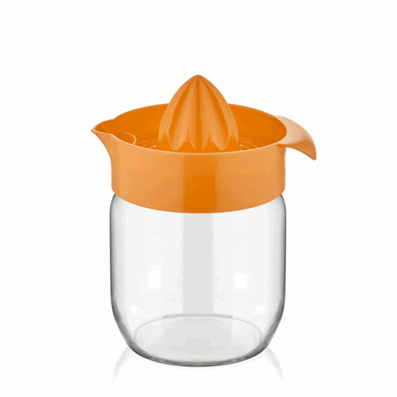 PRESSE AGRUME VERRE 425 CC MIX JAUNE/ORANGE