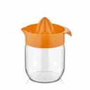 PRESSE AGRUME VERRE 425 CC MIX JAUNE/ORANGE